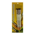 thumbnail image 6 of Creative Mark Pastel Smoothies Soft | Set of 3 - Paintbrush for Pastel Blending Bristle & Nylon Hair for Blending on Rough Surfaces Short Handle Lacquered Wood Handles, 6 of 6