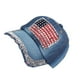 thumbnail image 1 of Sonducket Gorra de béisbol ajustable del poliéster para la protección solar en multicolores del sombrero de moda Sombreros mezclilla 3, 1 of 6