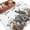Grey Brown, variant on Rabbits Pine Cone Round Area Rug 3Ft Washable Small Circle Rugs for Kitchen Entryway, Sweet Home Texture Grey Plaid Farmhouse Non-Slip Carpet Floor Mats Indoor Outdoor Carpet Runner Home Decor