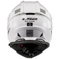 thumbnail image 3 of LS2 Blaze Solid Dual Sport Helmet Gloss White LG, 3 of 4