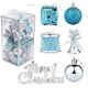 thumbnail image 1 of 32 bolas de decoración para árboles de Navidad ZHAOCHENG decoración pandereta navideña caja de regalo tarjeta con letras, 1 of 4