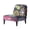 Flowers, variant on HELLHERO Elastic Bottom Armless Accent Chair Cover Stain Protection Easy to Install Armless Accent Chair Washable Cover for Living Room, Flowers