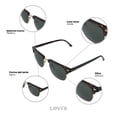 thumbnail image 4 of Lentes de Sol Levis Eyewear Hombre X14020 Outlook Marco de Plástico Havana Filtro 100% UV, 4 of 5