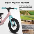 thumbnail image 3 of KEANO 12 Inch Kids Balance Bike for 2-6 Years Old Girls Boys, Toddler Balance Bike 2+ Year Old, Light-Up Wheels, No Pedal Push Bicycle, Adjustable Seat, Lightweight Nylon Frame, Multiple Colors, 3 of 6