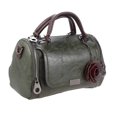 thumbnail image 4 of Bolso de almohada de moda Bolso de hombro portátil para mujer Bolso de barril Boston de doble uso (Verde), 4 of 5