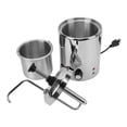 thumbnail image 2 of Hot Nacho Cheese Warmer Pump Stainless Steel Temperature Adjustment Commercial Hot Fudge Dispenser 360 Degree Rotation, 2 of 7