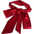 thumbnail image 3 of YM YOUMU Women Satin Wide Belt Faux Silk Waistband for Shirts Dress, 3 of 3