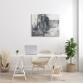 thumbnail image 2 of Stupell Industries Intense Movement Abstraction Contrasting Soft Grey White , 30 x 40, Designed by Michell Oppenheimer, 2 of 6
