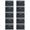 Black, variant on Tibvox Durable Kraft Paper Envelope String Closure Document Letter Organizers(10pack)