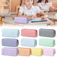 thumbnail image 4 of Cute Pencil Case, Striped Pencil Case, Aesthetic Pencil Case, Pencil Case Pouch, Small Pencil Pouch, Portable Pencil Bag, Lightweight Pen Case, Multi Purpose Pencil Case Sky Blue 1Pcs, 4 of 9
