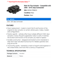 thumbnail image 2 of Main Air Flap Actuator - Compatible with 2006 - 2010 Jeep Commander 2007 2008 2009, 2 of 2
