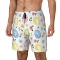 thumbnail image 2 of Gaeub Easter Egg3 Mens Swim Trunks Stretch Beach Shorts Quick Dry for Men Swim Shorts Swimwear with Pockets- X-Large, 2 of 9