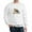 White, variant on CafePress - Cooper Hawk Face Sweatshirt - Crew Neck Sweatshirt