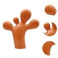 thumbnail image 6 of Baoblaze Foot Abstract Sculpture Creative Desktop Ornament for Desk Shelf Living Room Orange Large, 6 of 8