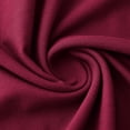 thumbnail image 6 of Kinrui Plus Size Wide Leg Pants for Women Casual Loose Elastic Waist Yoga Trousers with Pocket Wine 4XL, 6 of 9