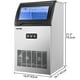 thumbnail image 2 of Máquina comercial de hielo VEVOR  110lbs/24h Máquina automática de hielo para restaurante Bar cafetería, 2 of 9