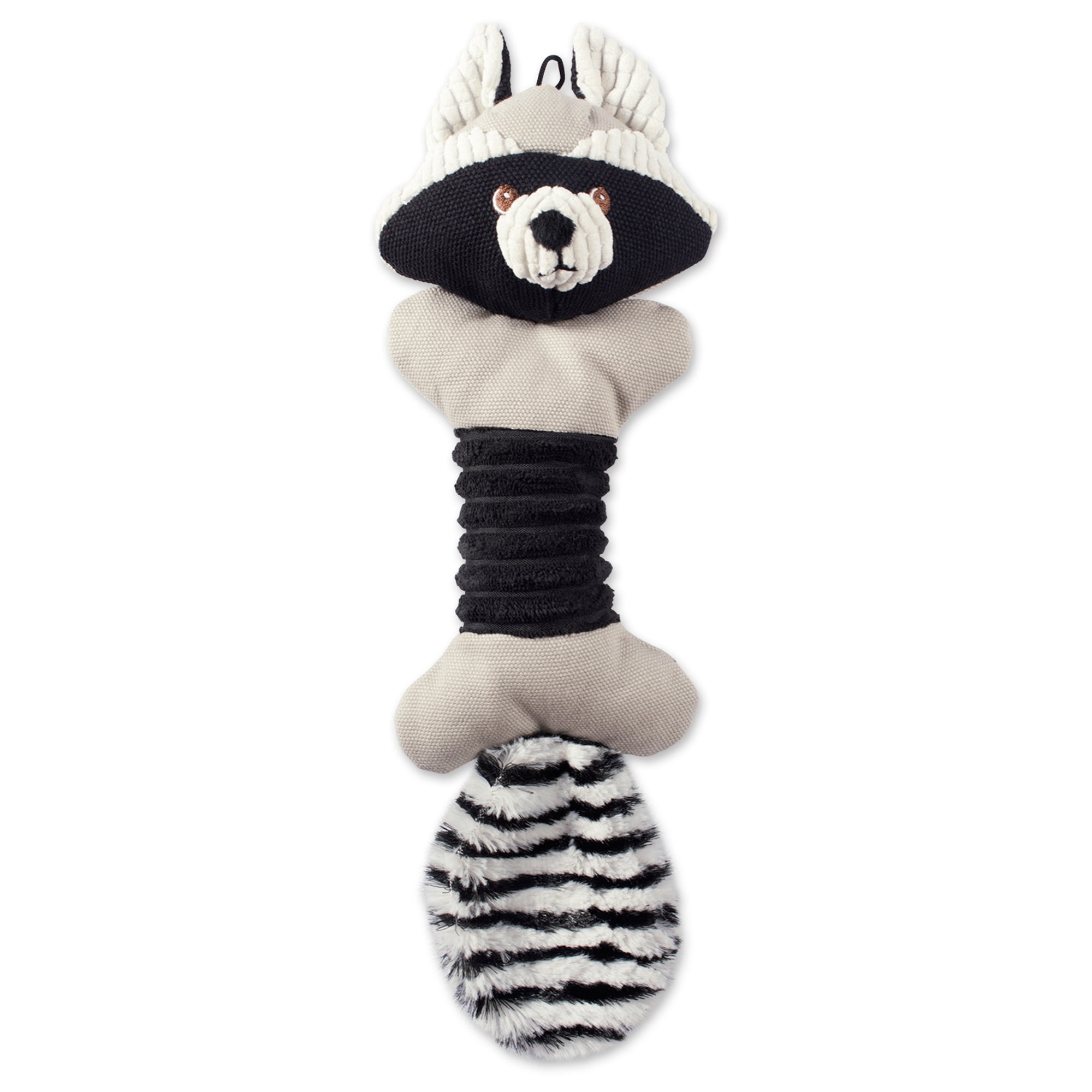 Raccoon Tail Ball Toy Instincts By SmartyKat Sneaky Slider Rolling