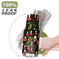 thumbnail image 6 of 40 Oz Mushroom Forest Tumbler with Handle and Straw,Double Wall Vacuum Reusable Stainless Steel Water Bottle Leak Proof Insulated Travel Mug Iced Coffee Cup, for Iced or Cold Beverages, 6 of 7