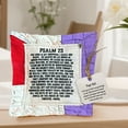 thumbnail image 3 of Prayer Quilt with Cross Inside, Pocket Prayer Quilt Squares with Wooden Cross Inside, Vintage Handmade Colorful Sew, Lightweight & Beautiful Gifts for Christians and Familiy, 3 of 6
