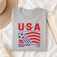 thumbnail image 3 of Jollimate United States Of America Soccer Club T-Shirt, USA Fan Girl Shirt, Soccer Lover Gift, 3 of 6