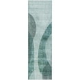 thumbnail image 2 of Addison Rugs Mayfield Washable Transitional Art Deco Green Runner Rug, 2'3" x 7'6", 2 of 5