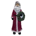 thumbnail image 2 of Estatua de Papá Noel de resina, figura en miniatura coleccionable, decoración navideña para Corona de 15x86x39cm, 2 of 9