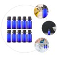 thumbnail image 2 of MasteelfCA 12PCS 30ml Blue Empty Essential Oil Bottle Simple Large Lid Drop Hole Sub Bottle, 2 of 7