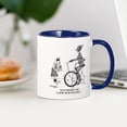 thumbnail image 3 of CafePress - The Tin Man Worries About Cholesterol Mug - 11 oz Ceramic Mug - Novelty Coffee Tea Cup, 3 of 4