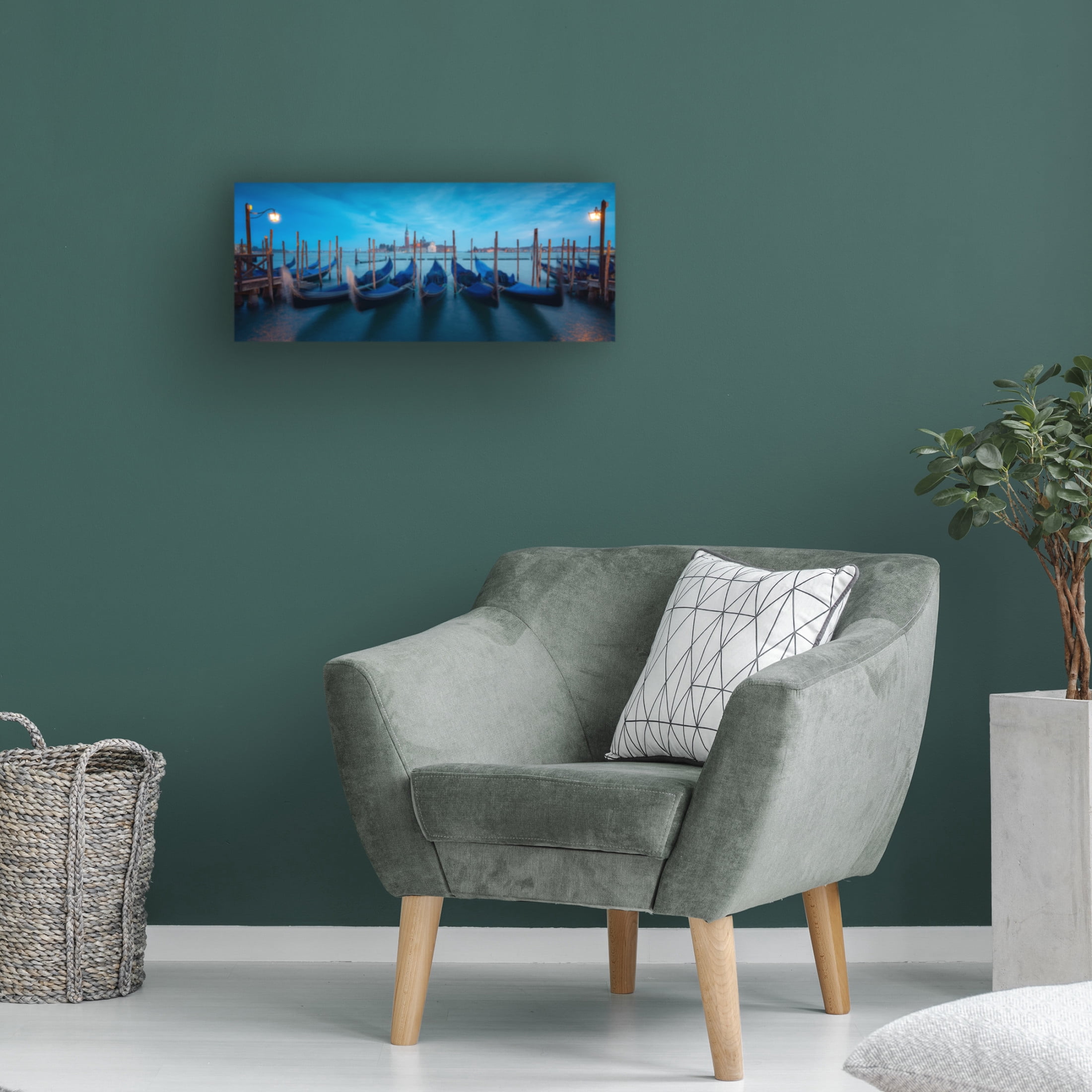 Trademark Fine Art Bartolome Lopez Venice Blue I Canvas Wall Art