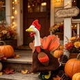 thumbnail image 6 of Porch Goose Outfits, Thanksgiving Turkey Goose Clothes for 23 Inch Statue, Outdoor Fall Yard Decor, Festive Porch Decorations for Garden Patio Display, 6 of 7