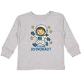 thumbnail image 3 of Inktastic Future Astronaut Kids Space Theme Boys or Girls Long Sleeve Toddler T-Shirt, 3 of 5
