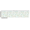thumbnail image 2 of Ambesonne Agave Fabric by the Yard Upholstery, Cactus Tropical Plants Pots, 10 Yards, White and Multicolor, 2 of 4
