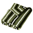 thumbnail image 3 of Mainstays 6-Piece Cotton Striped Towel Set, Green, 3 of 6