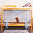 thumbnail image 3 of Literas para niños, cenefa, dormitorio de estudiantes, red de insectos, ropa de cama de cuatro esquinas, dosel, repelente de insectos, cortina de cama AweSitey JJ25257-03, 3 of 5