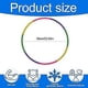 thumbnail image 2 of Kids Fitness Hula Hoop for Boys and Girls, Removable Plastic, Great for Dance, Fitness Activities (Multi-Color), 2 of 5
