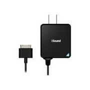 i.Sound AC Adapter - Power adapter (Apple Dock) - black - for Apple iPod (4G, 5G); iPod classic; iPod mini