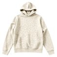 thumbnail image 4 of Women Leopard Print Hoodie Long Sleeve Casual Pullover Sweatshirt Relaxed Fit Soft Hooded Top, 4 of 4