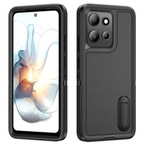 TECH CIRCLE for Motorola Moto G Power 2025 Hybrid Case with KickStand,Heavy Duty Protection Shockproof/Dustproof/Drop Proof Anti-Scratch Slim Protective Durable Case Hard Cover for Women Men,K