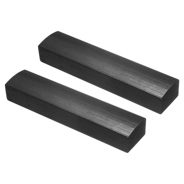 Uxcell 1 Par de Pesas de Caligrafía, Pisapapeles de Madera de 5.9" Accesorio de Escritorio para Práctica de Caligrafía, Dibujo y Escritura, Regalo para Escritores Profesionales, Negro