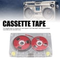 thumbnail image 3 of Cassettes Vierges pour Enregistrer de la Musique, Cassette Type I 46 Minutes, Cassette Vide, Enveloppe PC avec Roue Électroplaquée Colorée en Métal, Conçue pour un Appétence Visuelle, 3 of 7