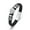 Silver, variant on Lion Head Cremation Urn Bracelet for Ashes Stainless Steel Urn Bangle Braided Leather Wristband Cuff Bangle Urn Bangle Bracelet for Women Men
