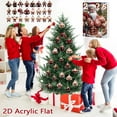 thumbnail image 7 of 24-Day Christmas Countdown Calendar – Cute Ice Baby Acrylic Pendant, Advent Decor for Tree & Backpack – Holiday Gift Box‌, 7 of 7