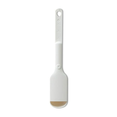 

1pcs Measuring Spoon Adjustable Plastic Scale Teaspoon Food Sliding Scoop Kitchen Seasoning Baking Tool
