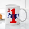thumbnail image 3 of CafePress - 1 Pappy Mug - 11 oz Ceramic Mug - Novelty Coffee Tea Cup, 3 of 4
