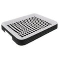 thumbnail image 4 of ACDANC 2pcs Rabbit Litter Box Guinea Toilet Tray Bunny Litter Box with Cage Hooks Bunny Trainer Box Pan for Rabbit Chinchilla Hamster Ferret Small, 4 of 4