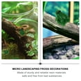 thumbnail image 2 of 20pcs Lifelike Animals Statues Micro Frogs Landscape Resin Frogs Ornaments, 2 of 8