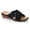 00 Black, variant on Women's 65995-00 Strappy Slip-On Sandals, Black, Size EU 41