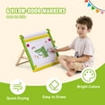 thumbnail image 4 of VEVOR Easel Accessory Set Chalk & Markers & Paper Rolls 32PCS for Standing Easel, 4 of 9