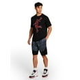 thumbnail image 5 of AND1 Men's and Big Men's Active Dribbling Short, 10" Inseam, up to Size 5XL, 5 of 5