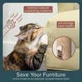 thumbnail image 6 of Ascentials by FurHaven Moonbeam Path Cat Scratcher (32”), Wall-Mounted Corrugated Cardboard Climber, 6 of 11